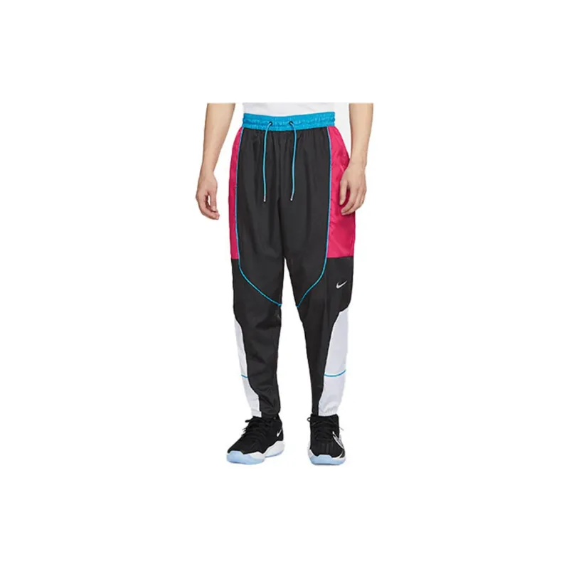 Nike Knitted Sweatpants Men Raspberry Red-3