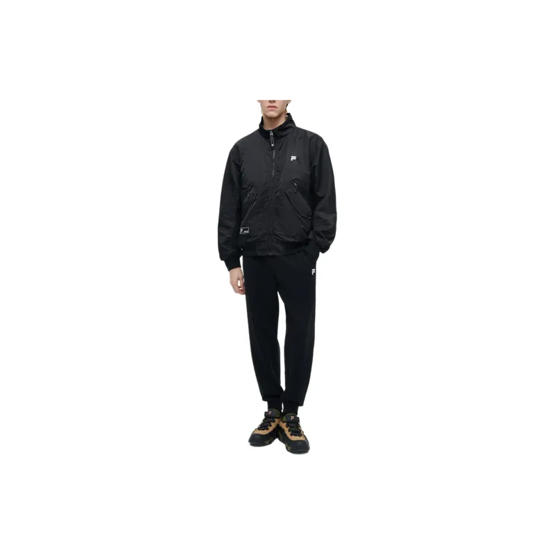 FILA Jackets Coats Unisex Jet Black-2
