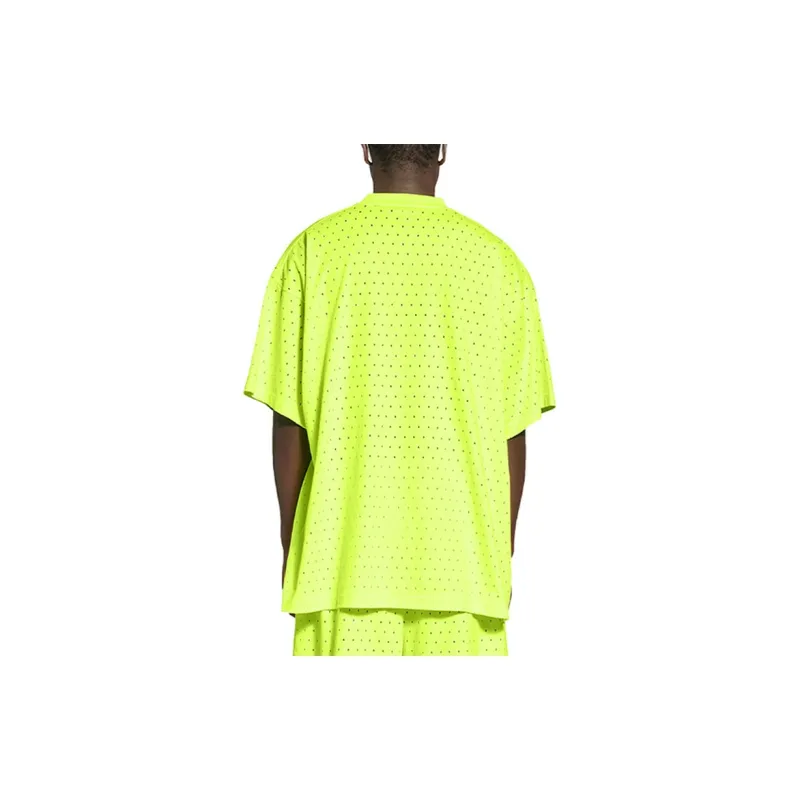 Balenciaga T-Shirts Men Green-4