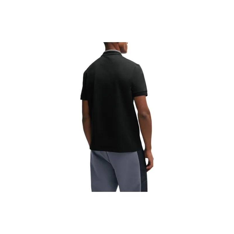 HUGO BOSS SS24 Polo Shirt Men's Black-4