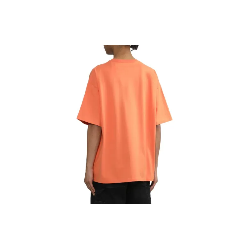 Carhartt WIP SS24 Preppy Style Collection T Shirt Men's Orange-4