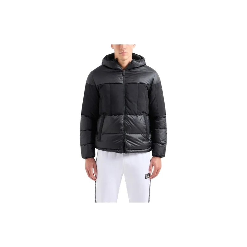 EMPORIO ARMANI EA7 FW23 Down Jacket Men's Black-2
