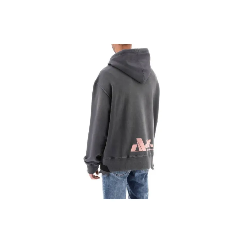 DIESEL Sweatshirts Men Gray-3