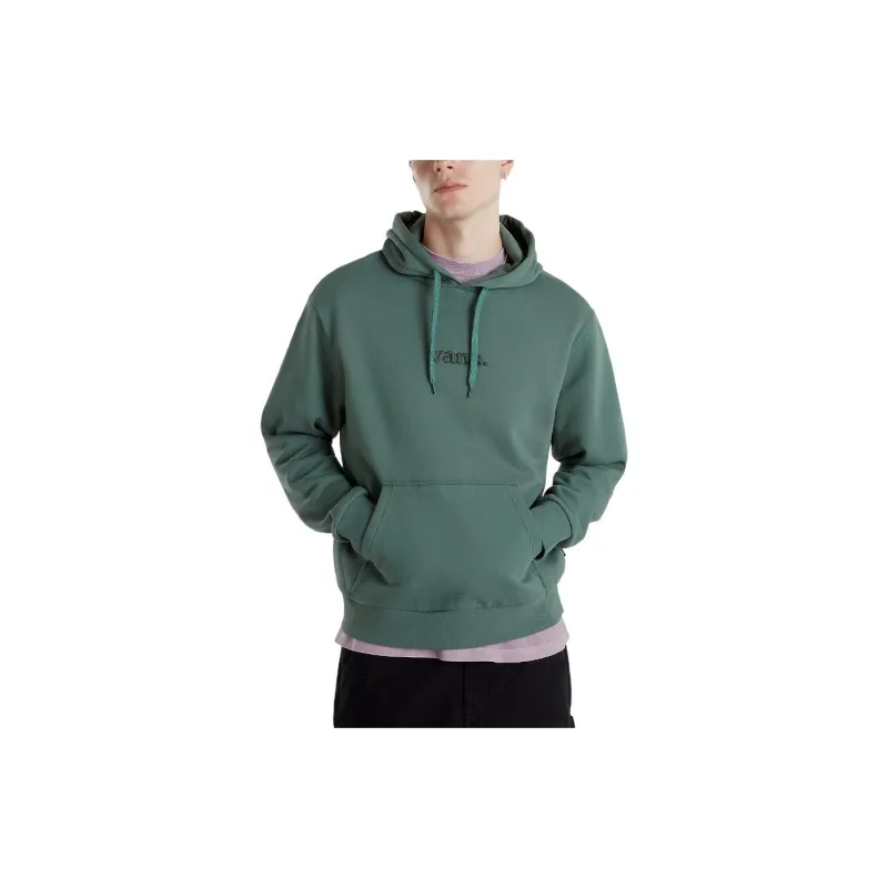 Vans Essential Relaxed Pullover Hoodie Sweatshirt Men's Green-2