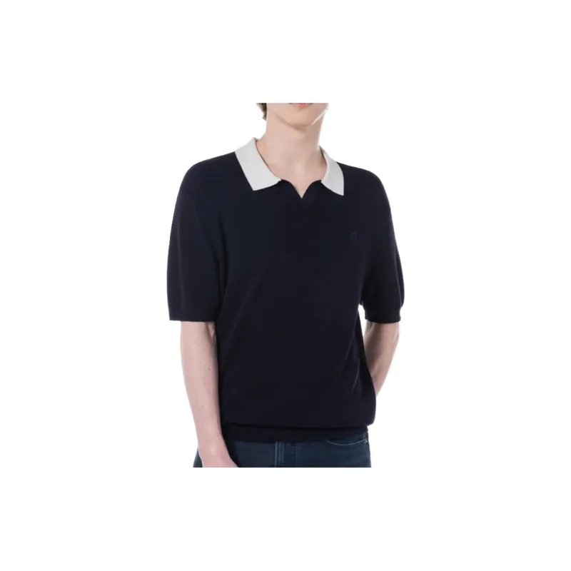 CALVIN KLEIN Polo Shirt Men's Night Sky-2