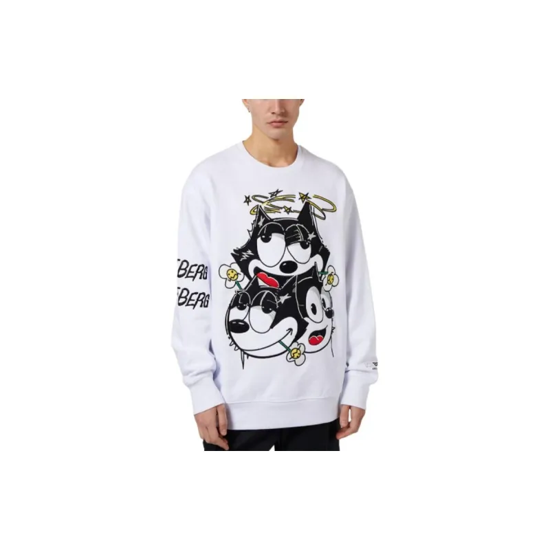 Iceberg Sweatshirts Men White-3