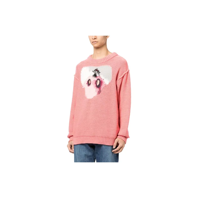 Doublet Intarsia knit Wool blend Jumper-3