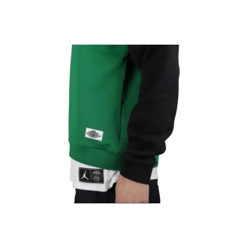 Jordan WINGS CLASSIC CREW Sweatshirt Men's Green-3