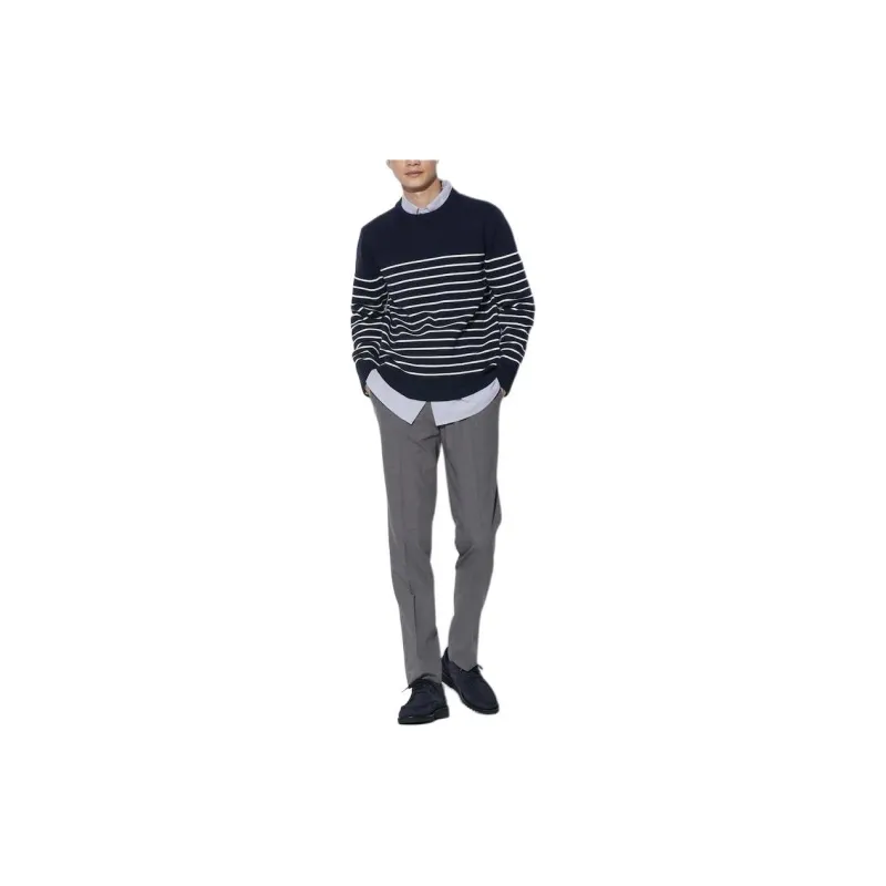 UNIQLO Knitwear Unisex Navy Blue-2