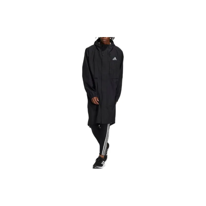 Adidas Trench Coats Men Black-1