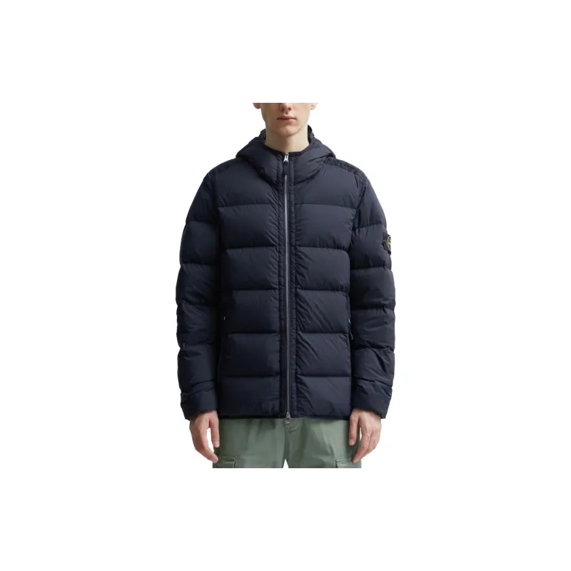 STONE ISLAND Seamless Tunnel Down TC Hooded Jacket-2