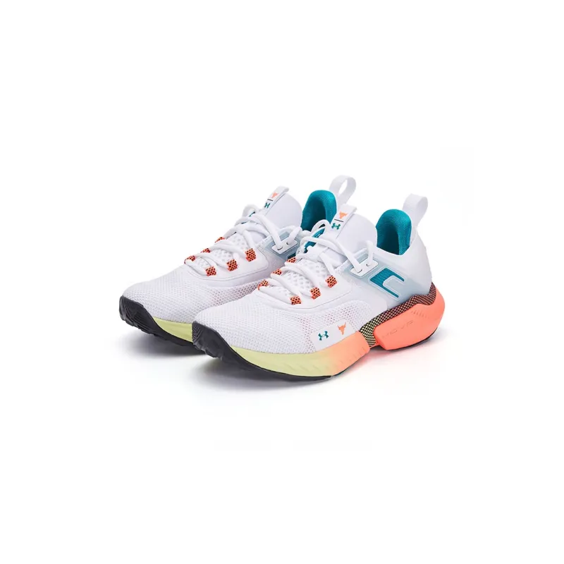 Under Armour Slip Resistant Cushioning And Breathable Low Top Kids' Running Shoes White Kids'-1