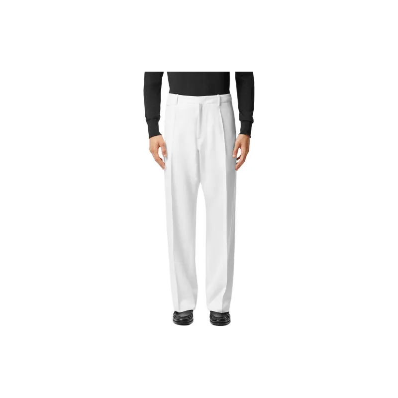 VERSACE SS24 Suit Trouser Men's White-1