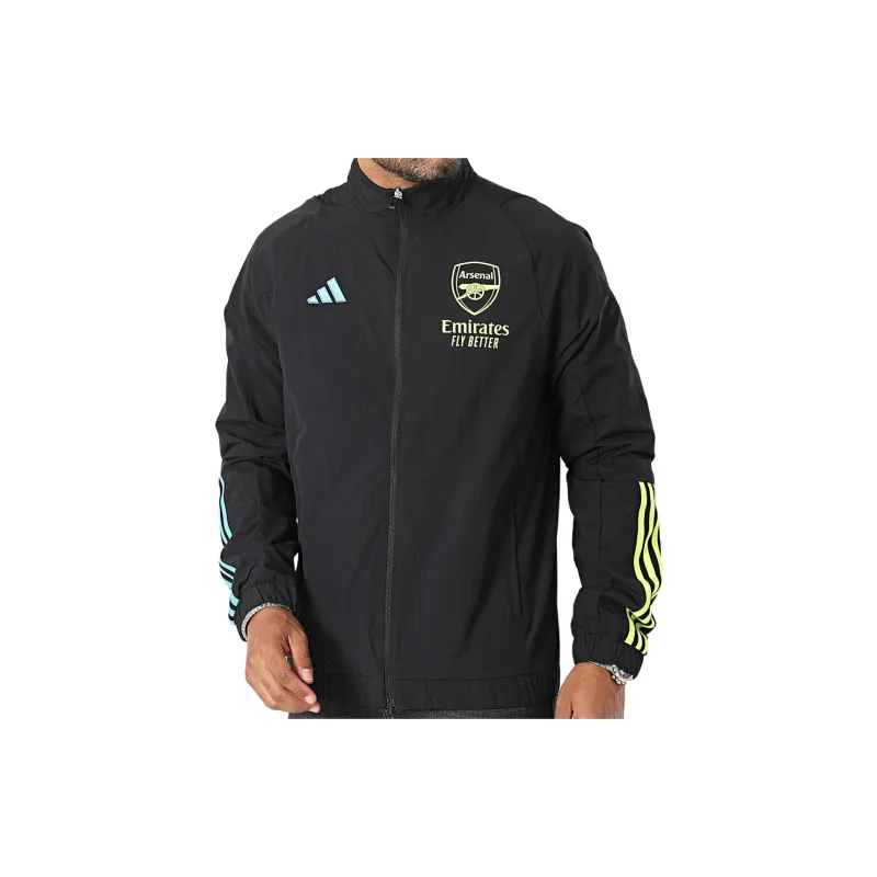 Adidas Arsenal Jackets Men Black-4