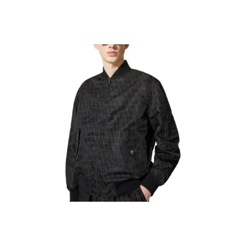 Valentino Toile Iconographe Zip Up Bomber Jacket-5