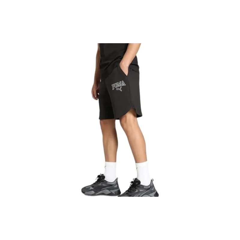 PUMA SQUAD Casual Shorts Men's Black-3