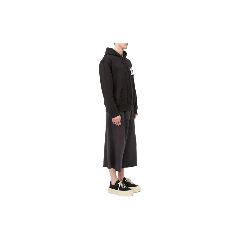 MM6 Maison Margiela Unbrushed Drawstring Hoodie-3