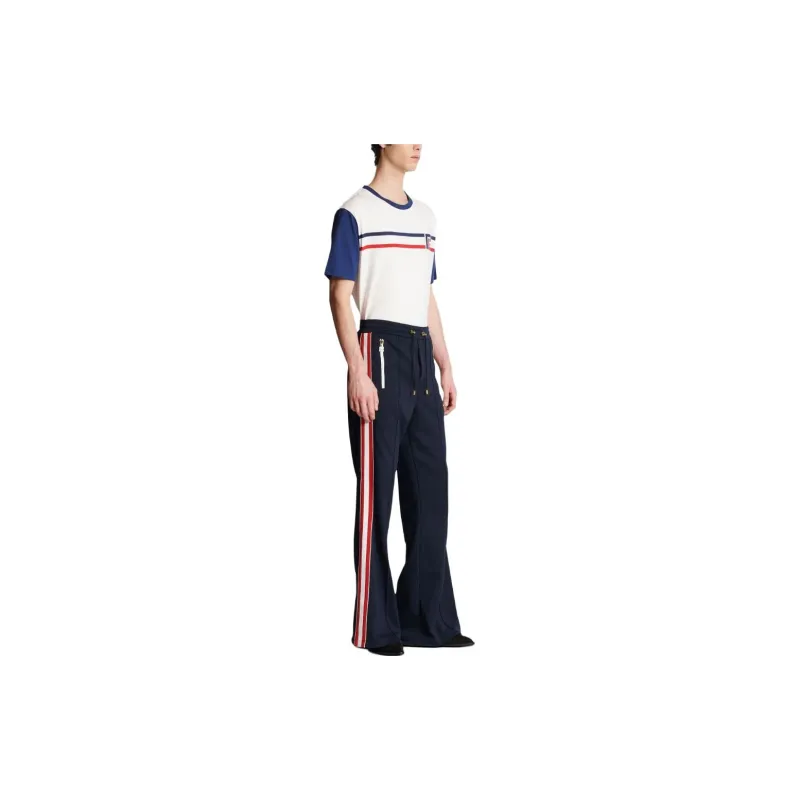 BALMAIN 70s Flared Track Pants-3