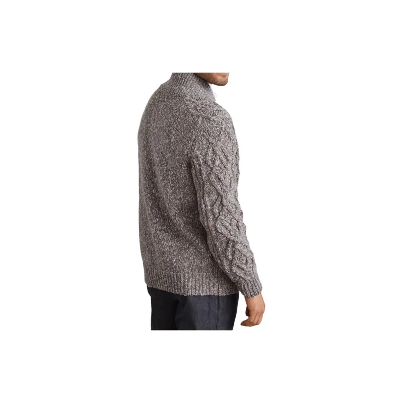 Brunello Cucinelli Cable Knitted Button Up Cardigan-2