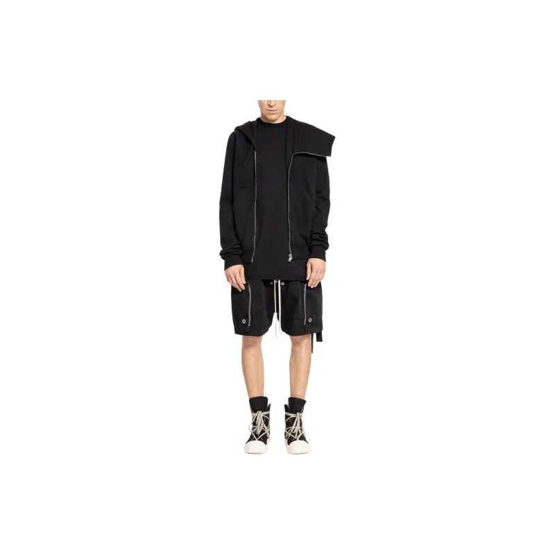 RICK OWENS Bauhaus Drawstring Shorts-3