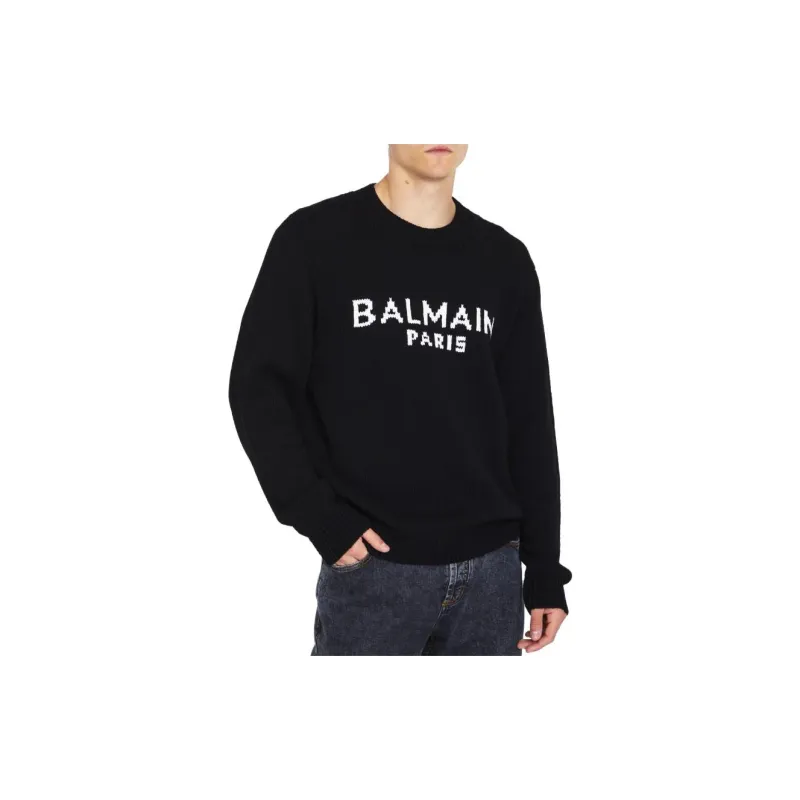 BALMAIN Sweaters Men Black-2
