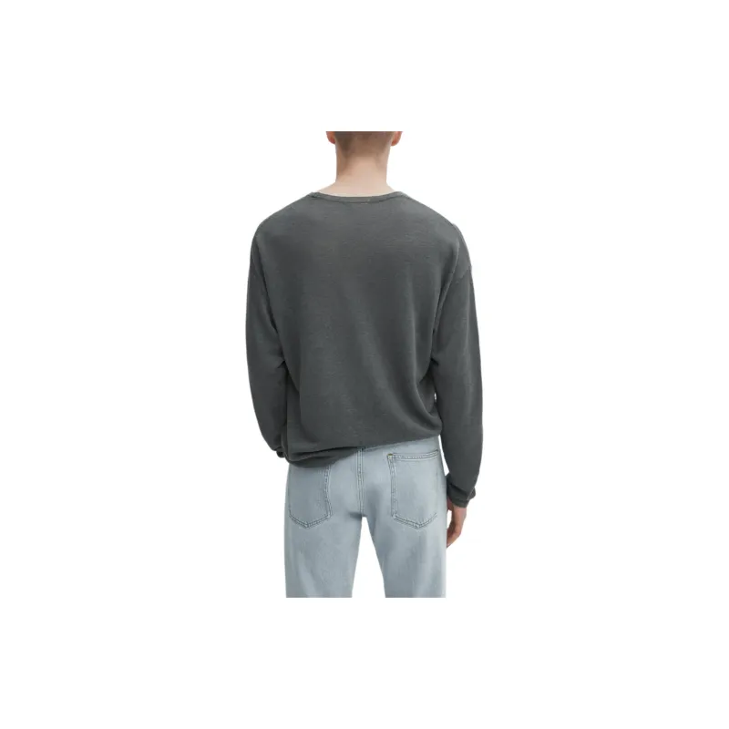 Massimo Dutti Knitwear Men's Gray Green-3