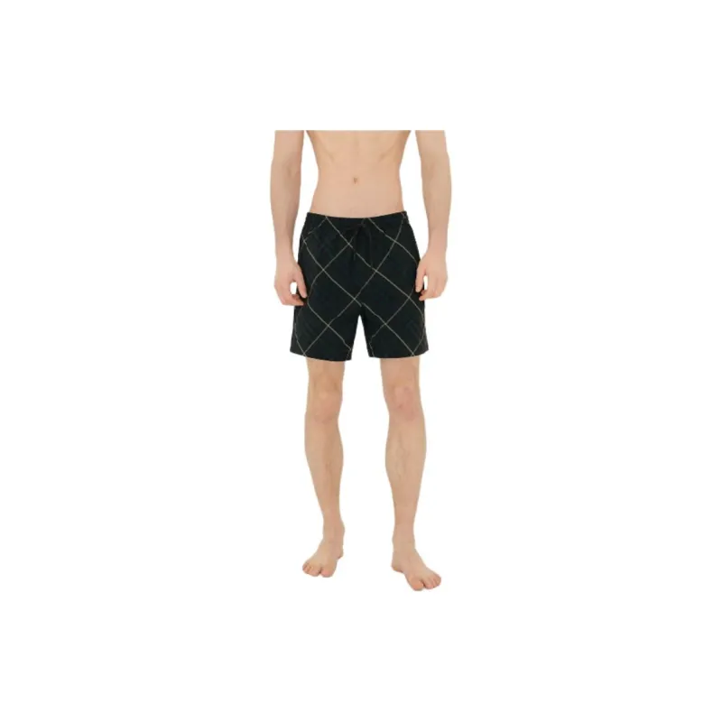 Burberry Check print Drawstring Swim Shorts-2