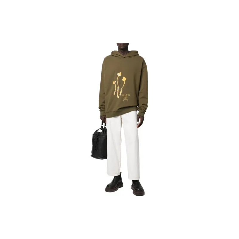 Maison Margiela Sweatshirts Unisex Brown-1