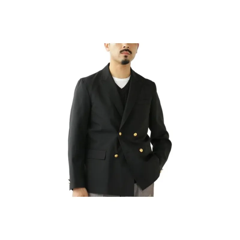 Beams Jackets Men Navy Blue-5