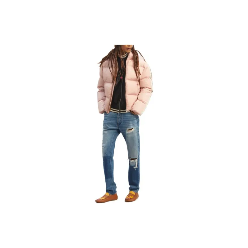 PALM ANGELS X Moncler Distressed Straight leg Jeans-1