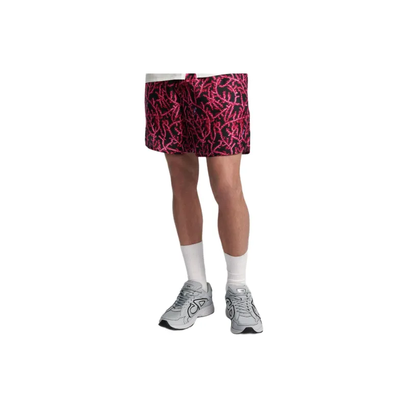 DIOR Italic Shorts Casual Shorts Men's Red-3