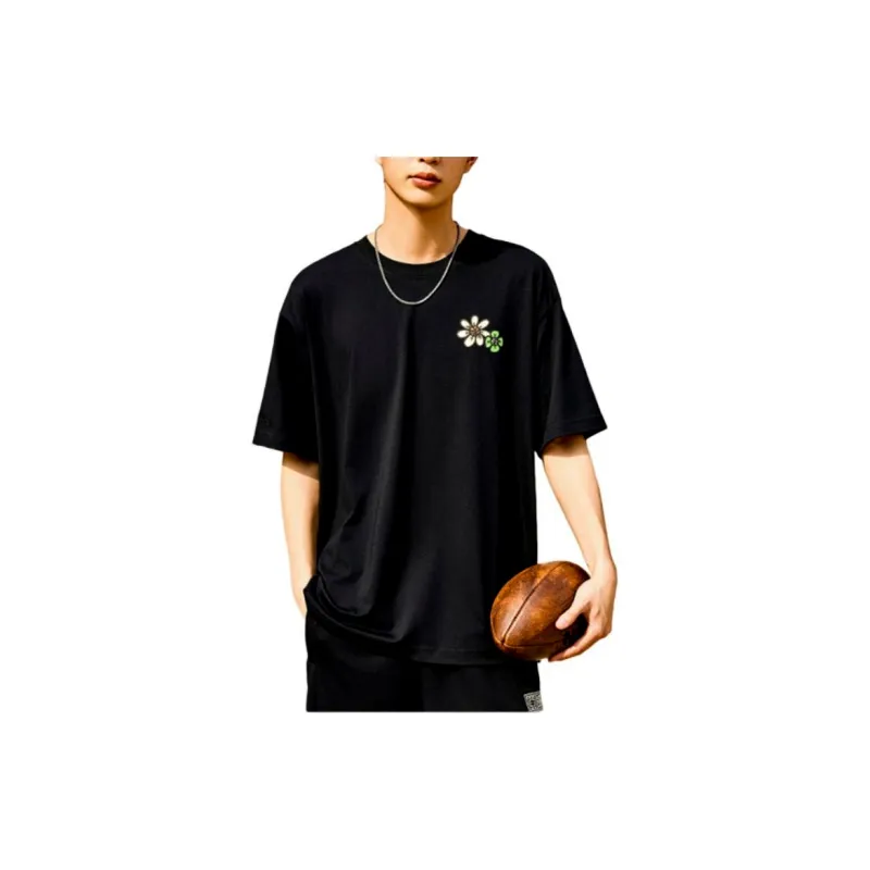 Anta Basketball Collection T Shirt Men's Basic Black-2
