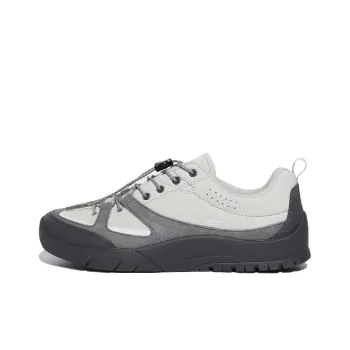 FILA Melvis Anti Slip Wear Resistant Low Top Casual Shoes Unisex White Gray