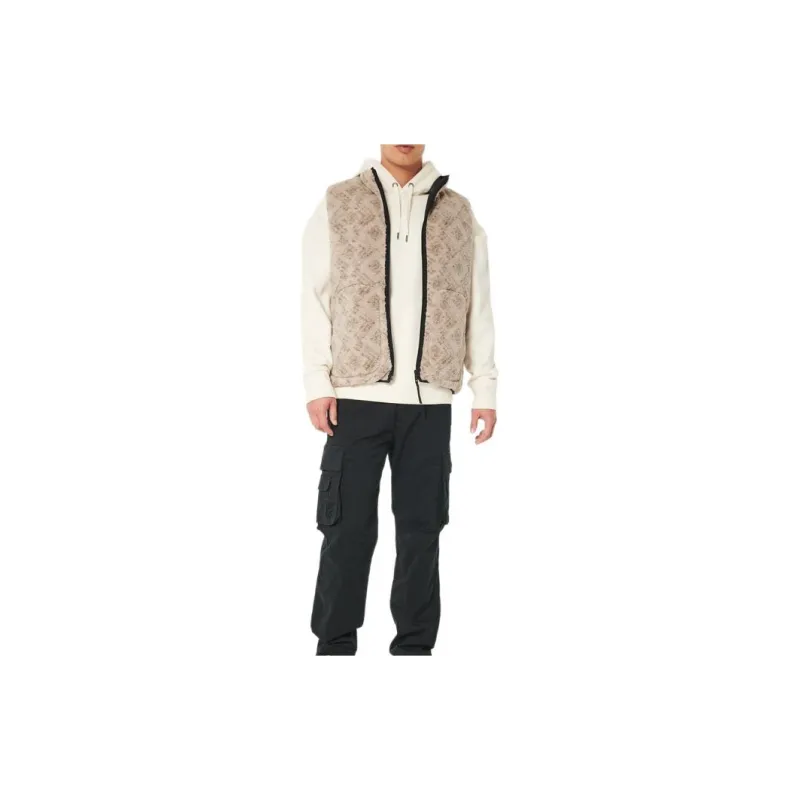 Hollister Vests Men Black-1