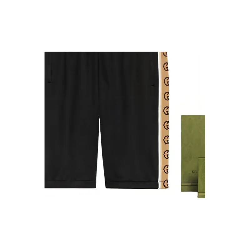 GUCCI Casual Shorts Men's Black-5