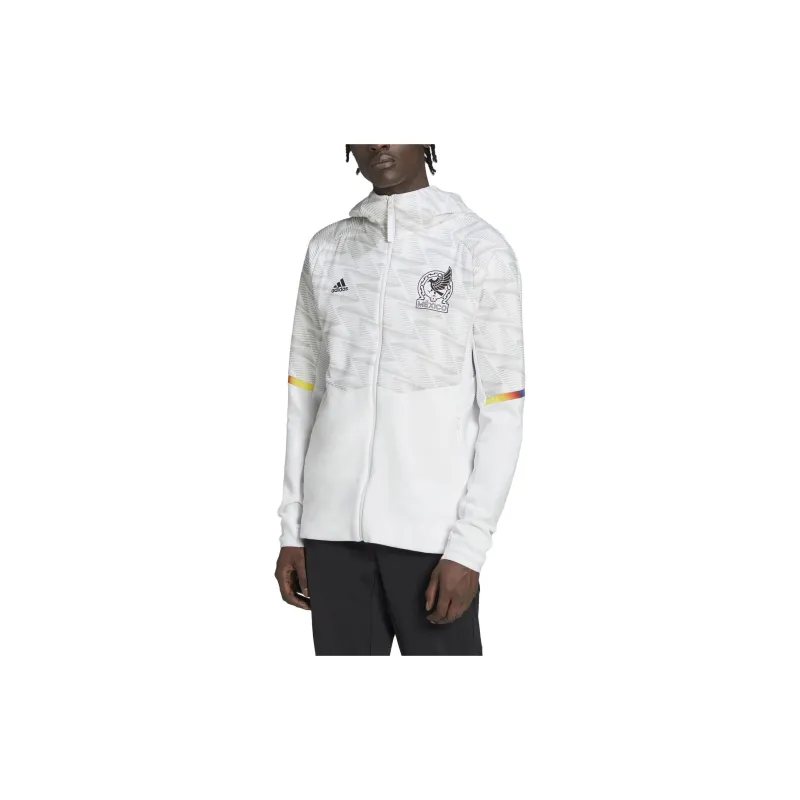 Adidas Mexico Game Day Full Zip Travel Hoodie-1
