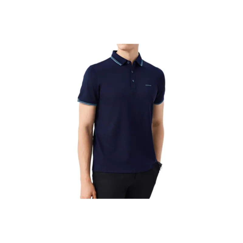 Montagut Business Collection SS24 Polo Shirt Men's Sky Blue-3