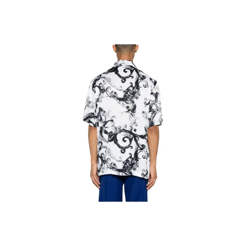 VERSACE JEANS COUTURE Barocco print Short sleeve Shirt-2
