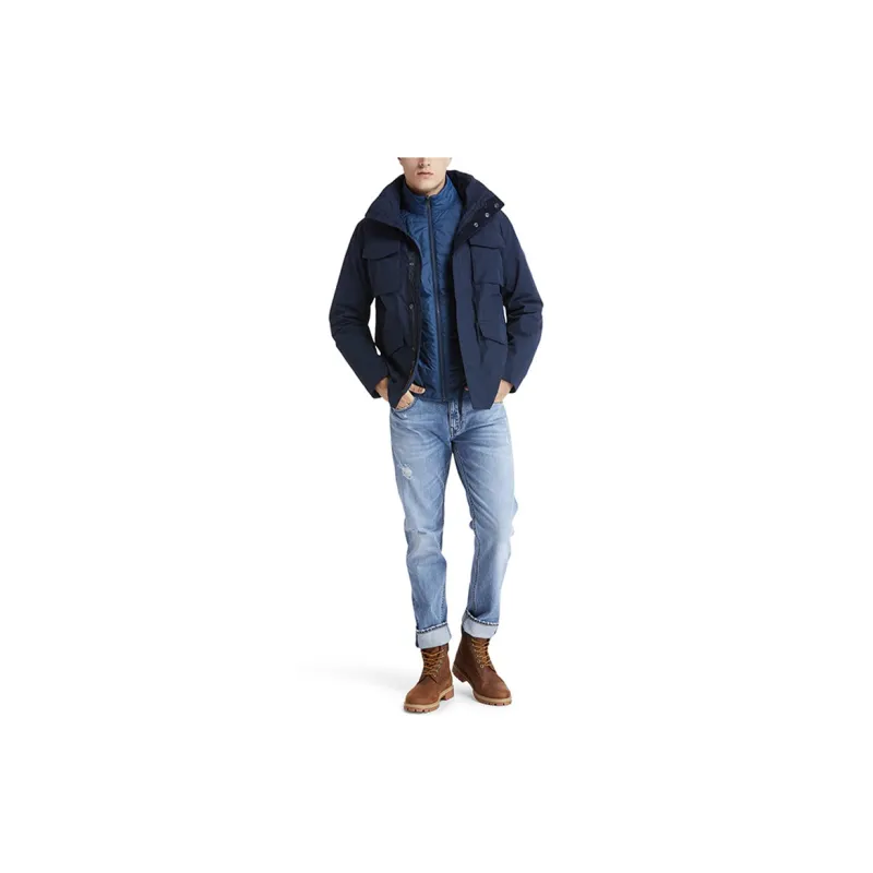 Timberland Jackets Coats Men's Dark Blue-1