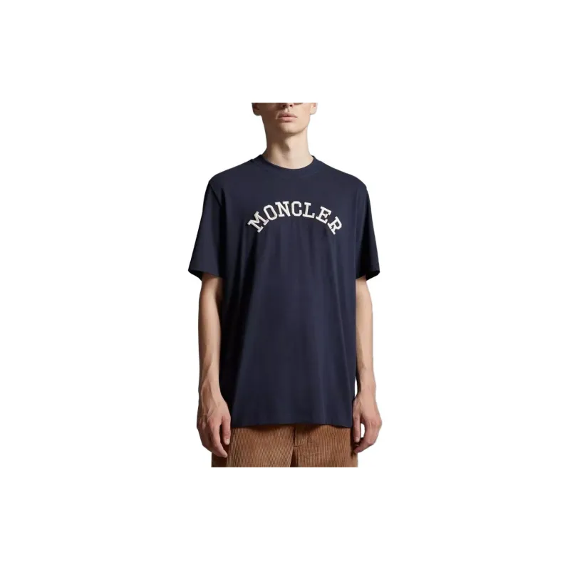 Moncler T Shirts Men Navy-2