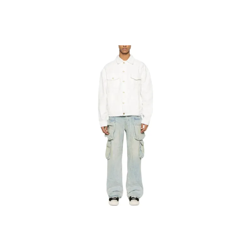 PURPLE BRAND P018 Mid rise Cargo Jeans-2
