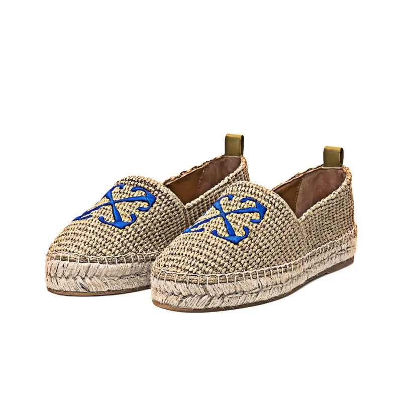 OFF-WHITE Slip-On Round-Toe Espadrillas Women's-2