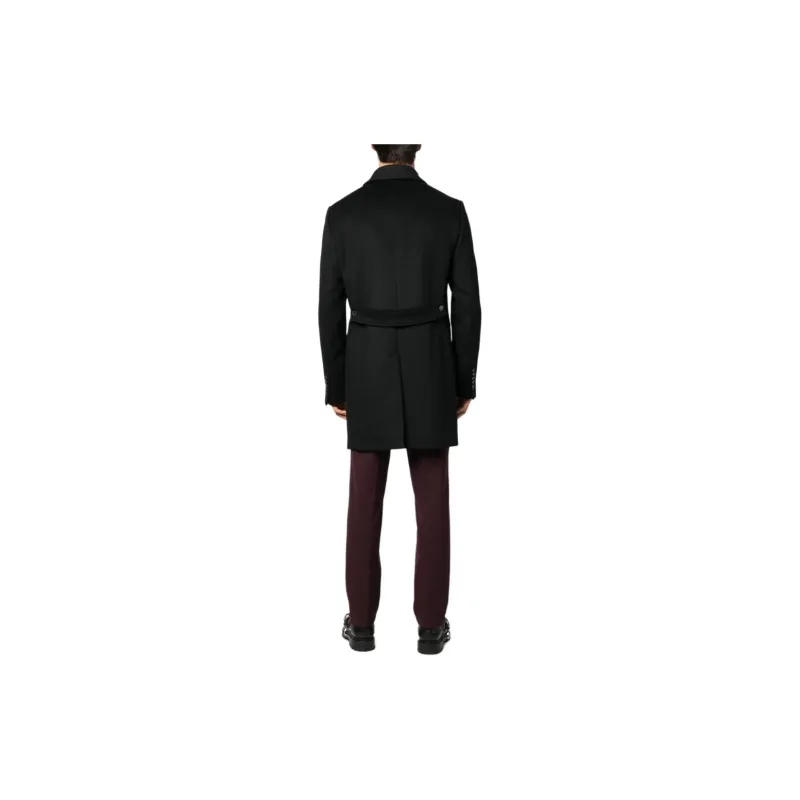 Patrizia Pepe Single-breasted Wool-blend Coat-2