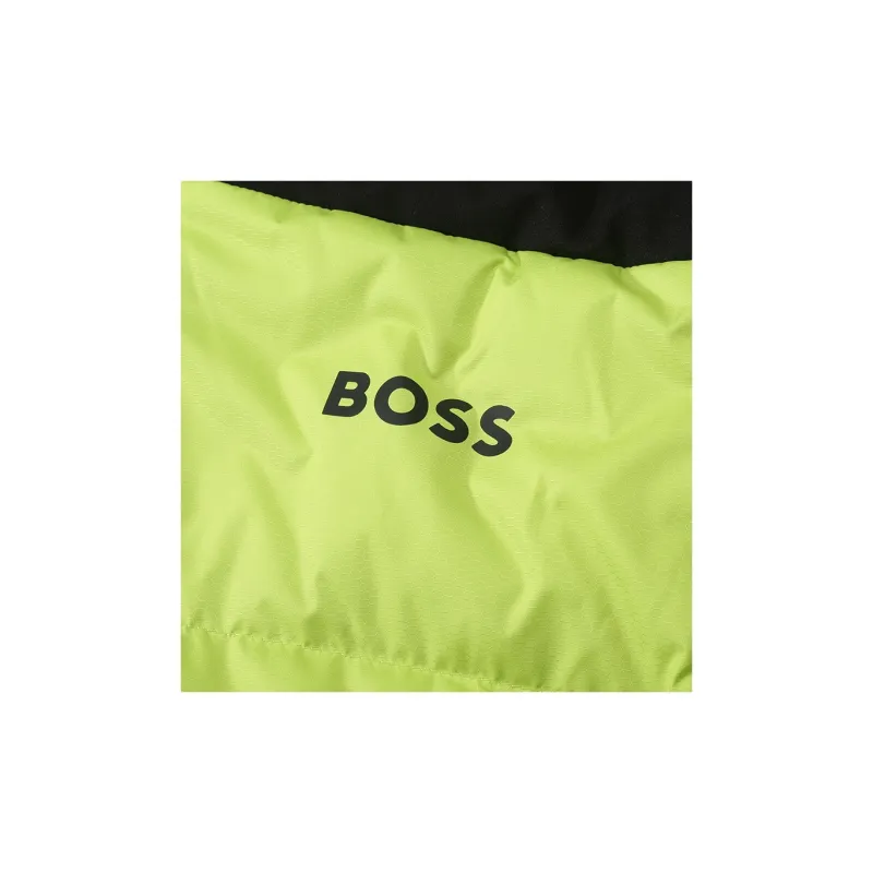 HUGO BOSS Down Jacket Men's Neon Green-3