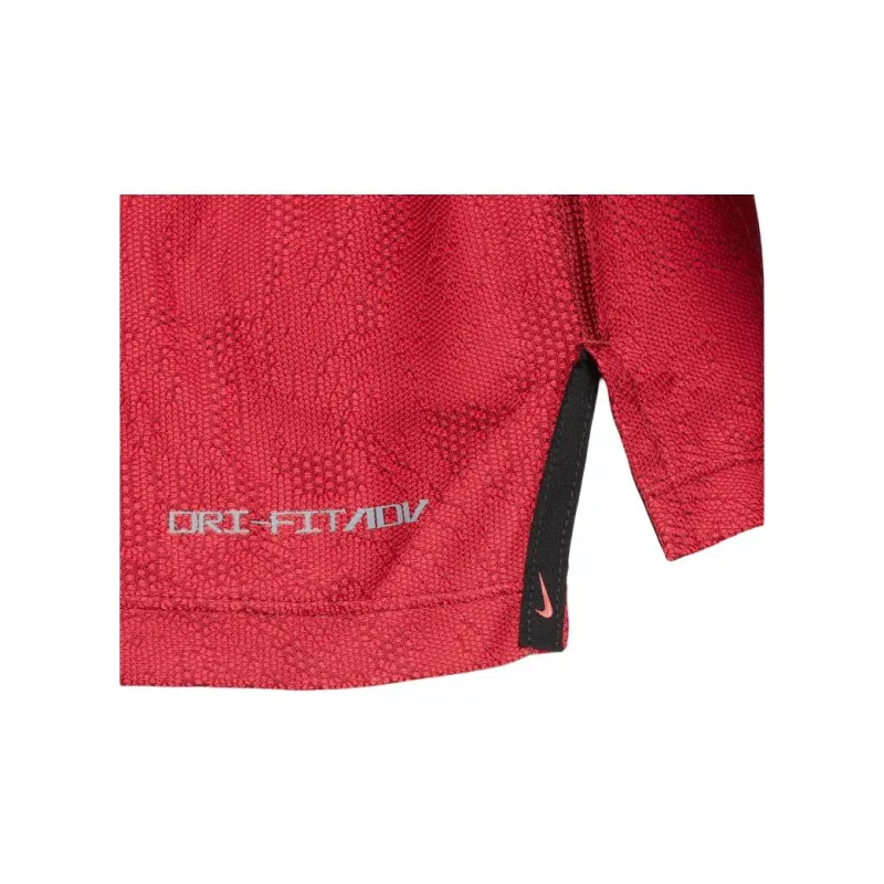 Nike Polo Shirts Men Gym Red-4