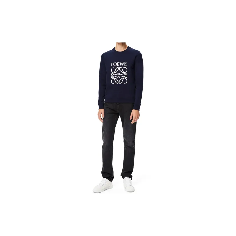 LOEWE Sweatshirt Men's Marine Blue-1