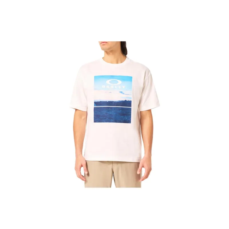 Oakley T-Shirts Men White-3