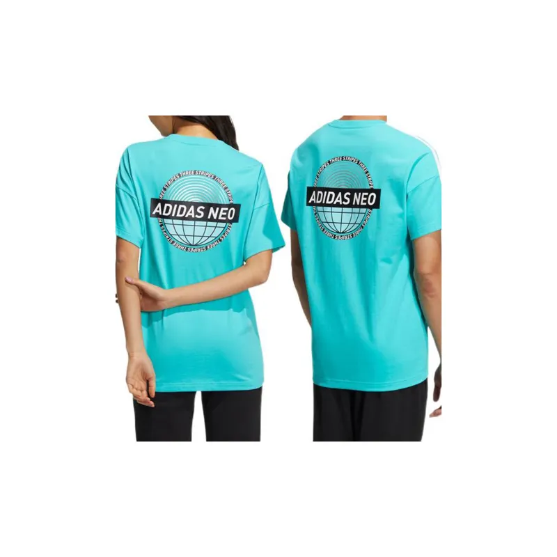 Adidas Neo T Shirts Unisex Teal-3