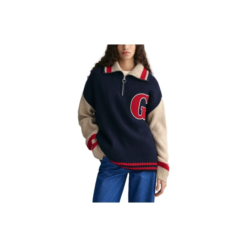 GANT Sweaters Unisex Night Blue-2