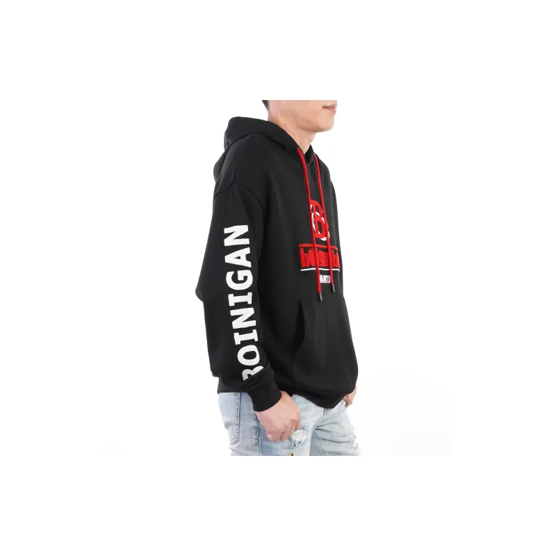 BOINIGAN VANITA Champion Hooded Loose Fit Regular Sweatshirt Men's Black-4